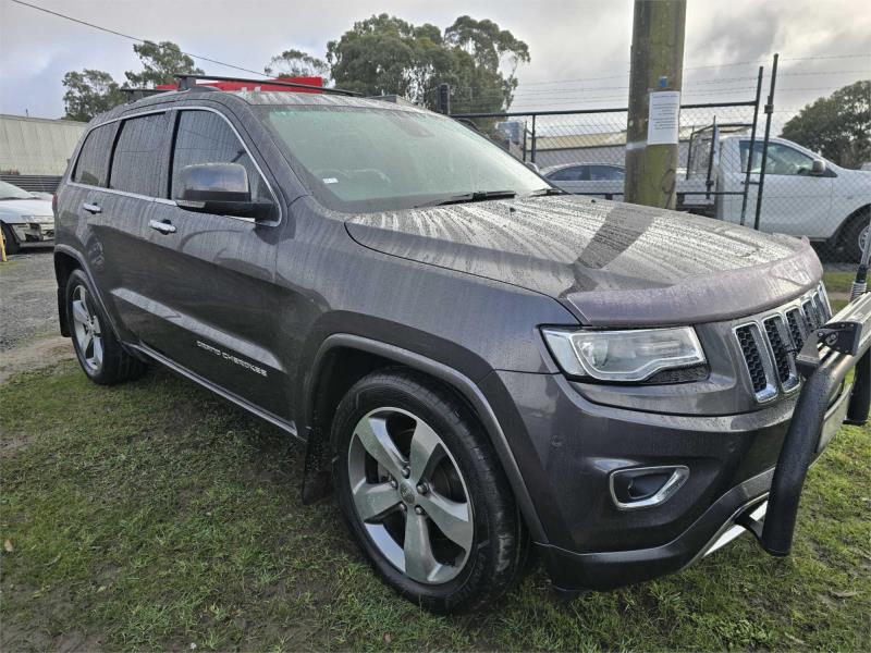 2015 JEEP GRAND CHEROKEE 4D WAGON OVERLAND (4x4) WK MY15